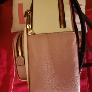 Coach | Bags | Authentic Coach Heart Printed Leather Bag  display picture 3